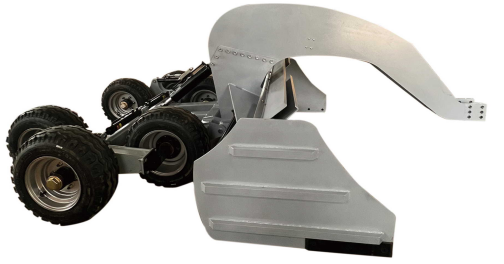 Firma przedstawia nową niwelatorkę terenu typu „gęsia szyja” z innowacyjną konstrukcją szyjki