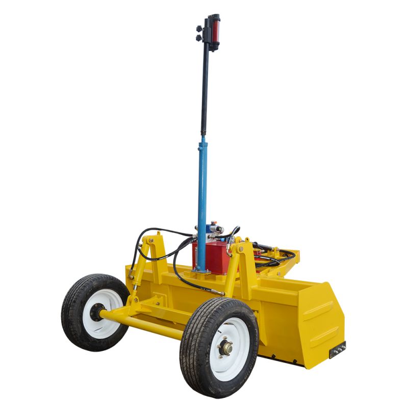 Niwelator terenu sterowany laserowo