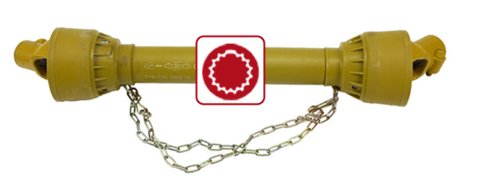 Rura wielowypustowa wału odbioru mocy