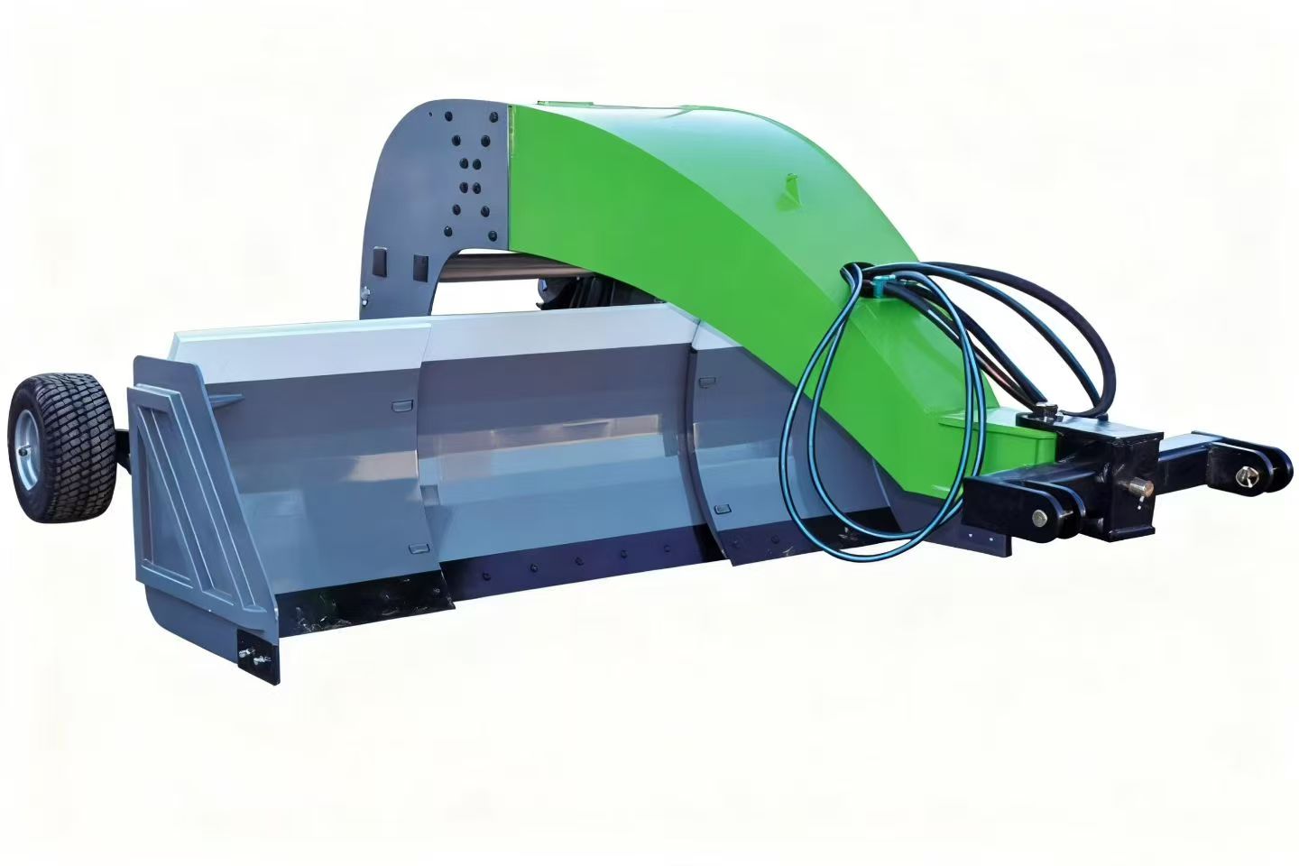 Równiarka satelitarna o płaskim podłożu