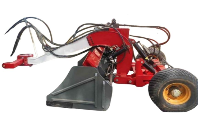 Niwelator terenu przy moście Small Bend Niwelator terenu przy moście Small Bend