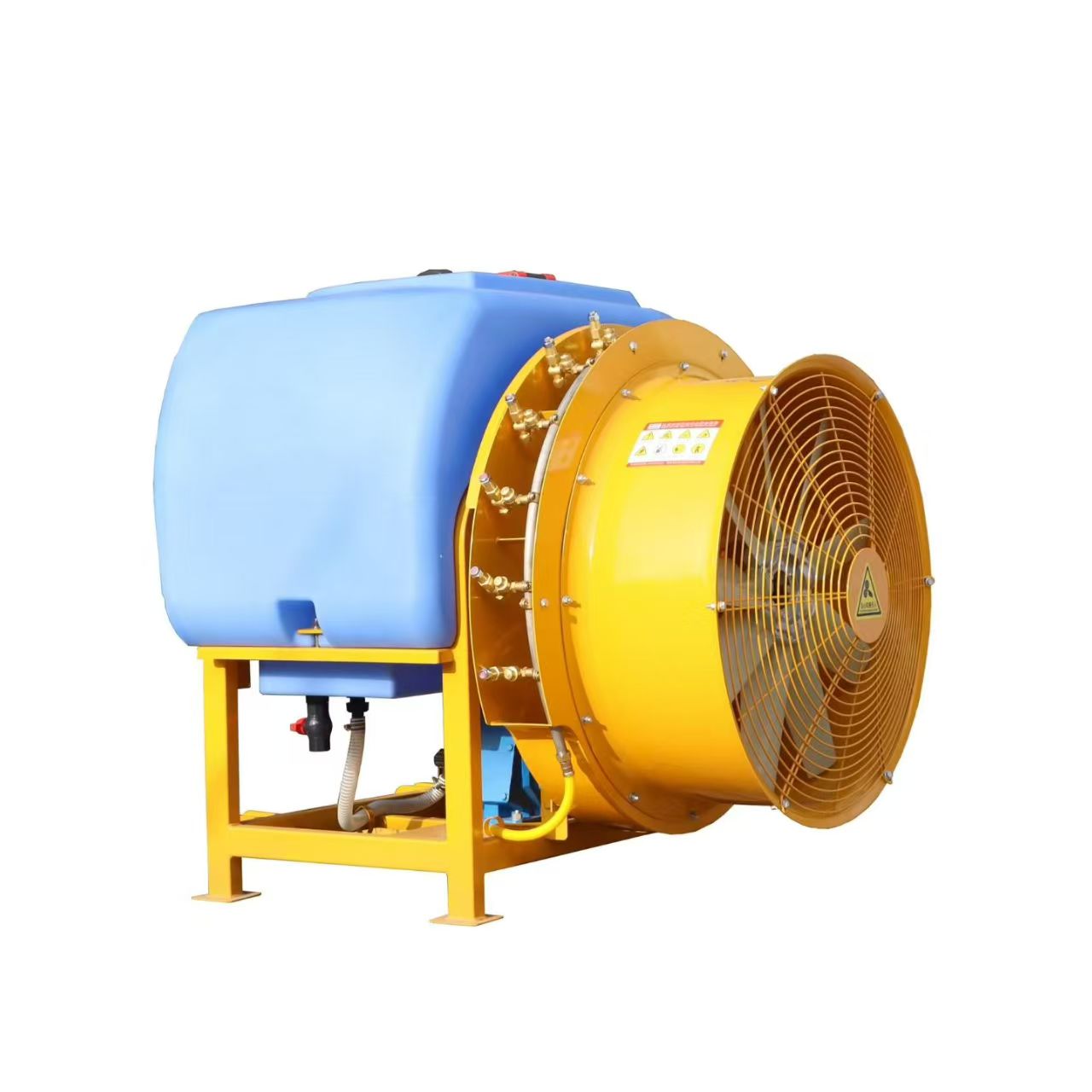 Zawieszany opryskiwacz turbinowy montowany na ciągniku